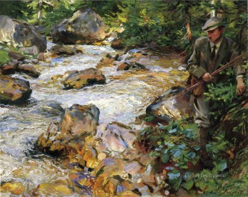 Arroyo de truchas en el Tirol John Singer Sargent Pinturas al óleo